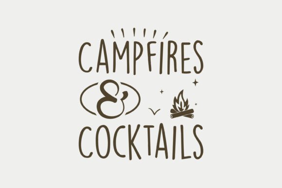 Campfires and Cocktails – Camping SVG Review
