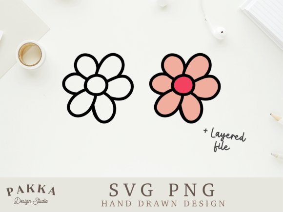 Cute Boho Retro Hippie Flower Svg: A Designer's Take