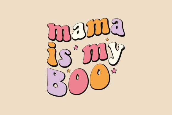 Retro Mama Is My Boo: A Designer's Take on This Halloween SVG