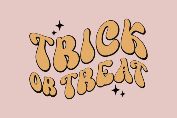 Retro Trick or Treat, Halloween SVG