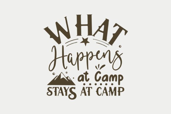 What Happens at Camp Stays at Camp, Campi